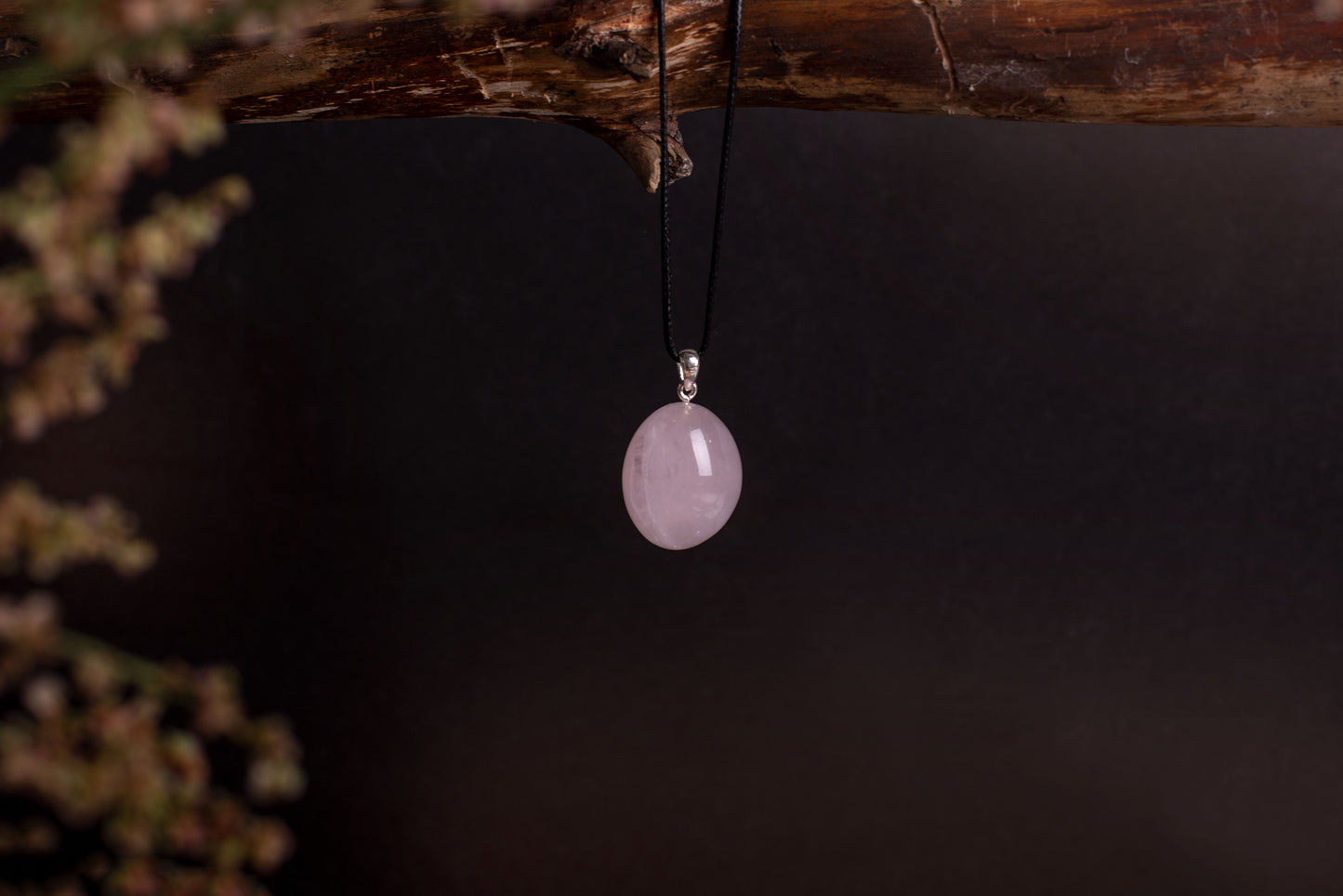 Rose quartz extra – 925 silver - www.Crystals.eu