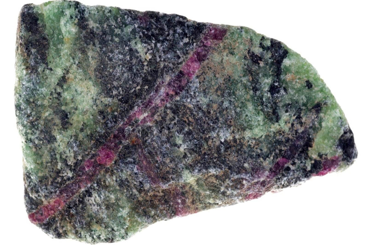 Ruby with zoisite – Raw