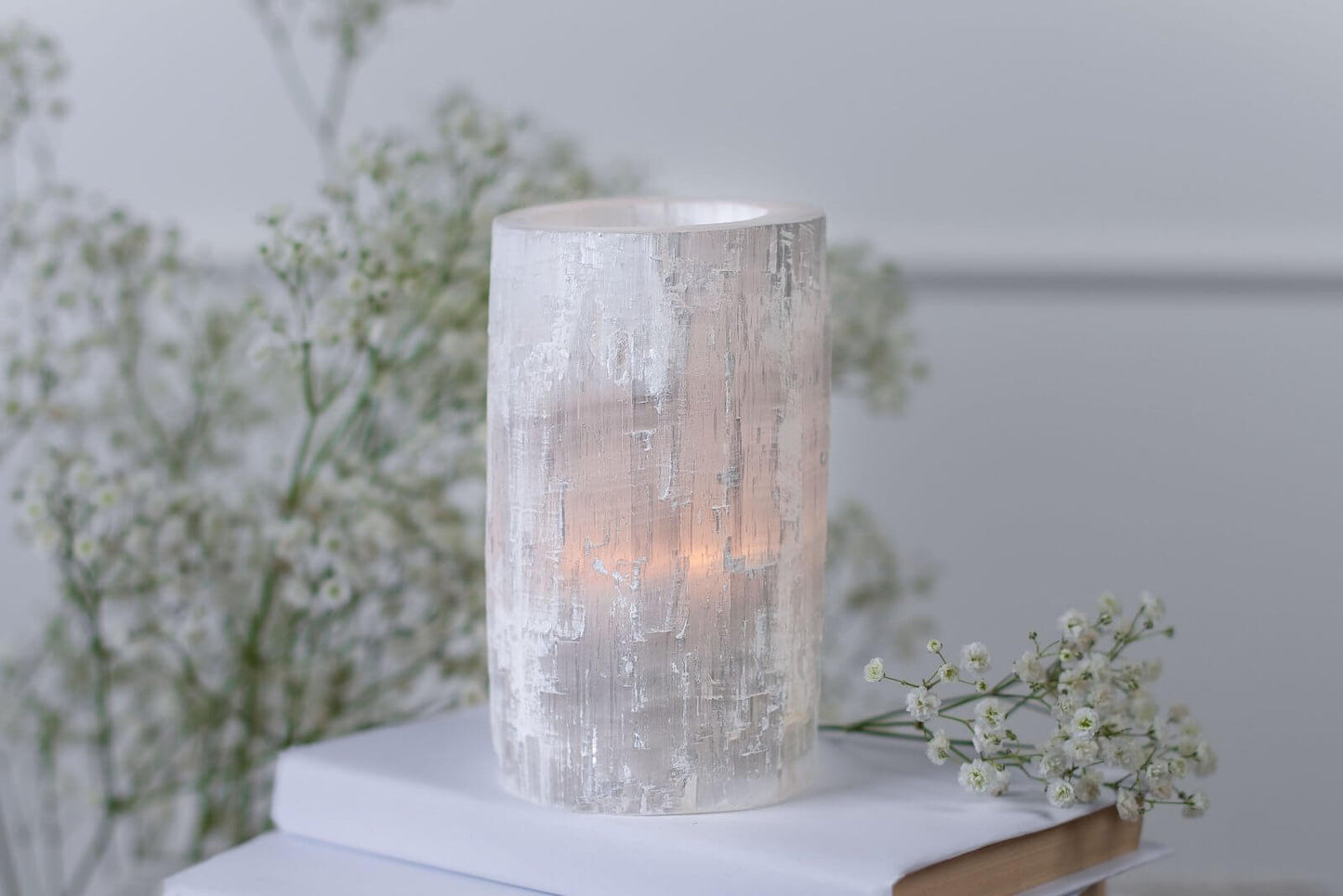 Selenite – candlelight 1