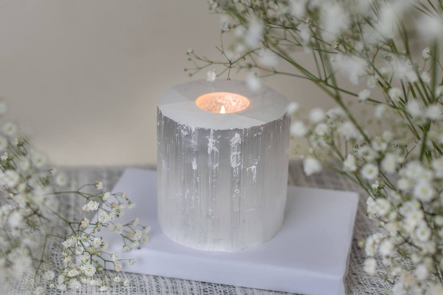 Selenite – candlelight 4