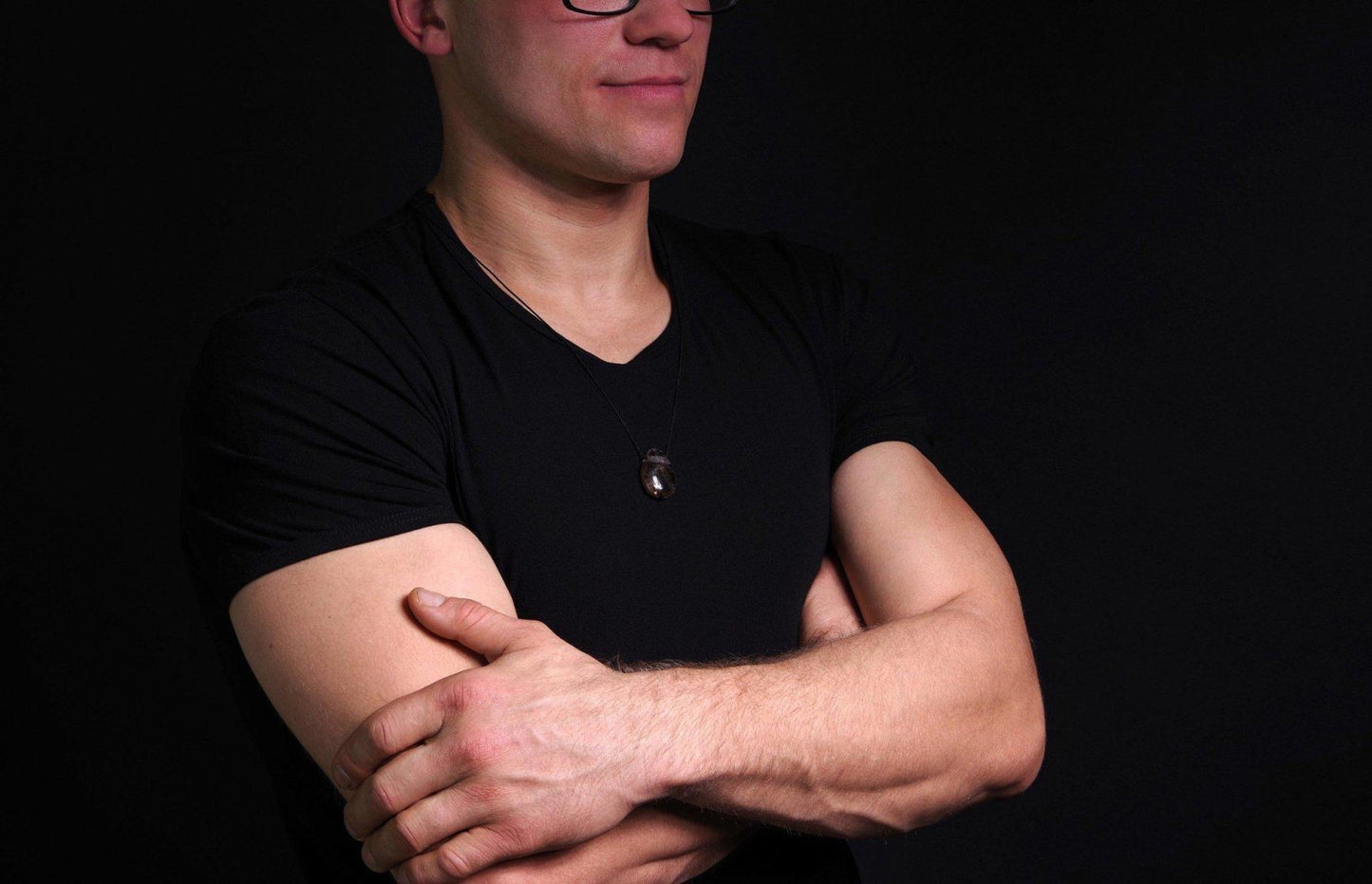 Smoky quartz pendant – Drop