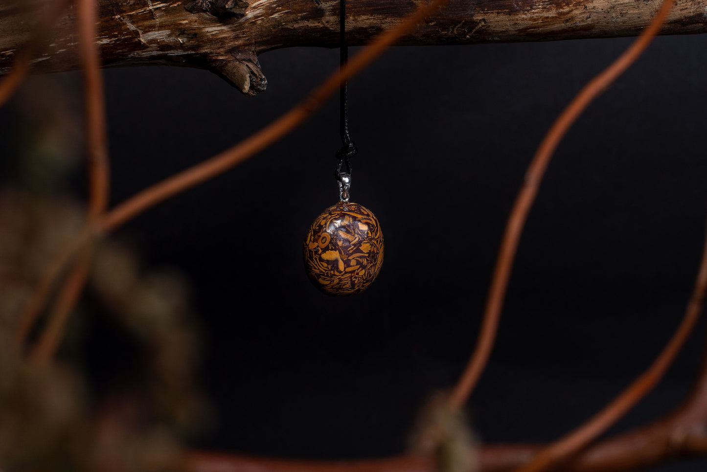 Snakeskin jasper – 925 silver - www.Crystals.eu