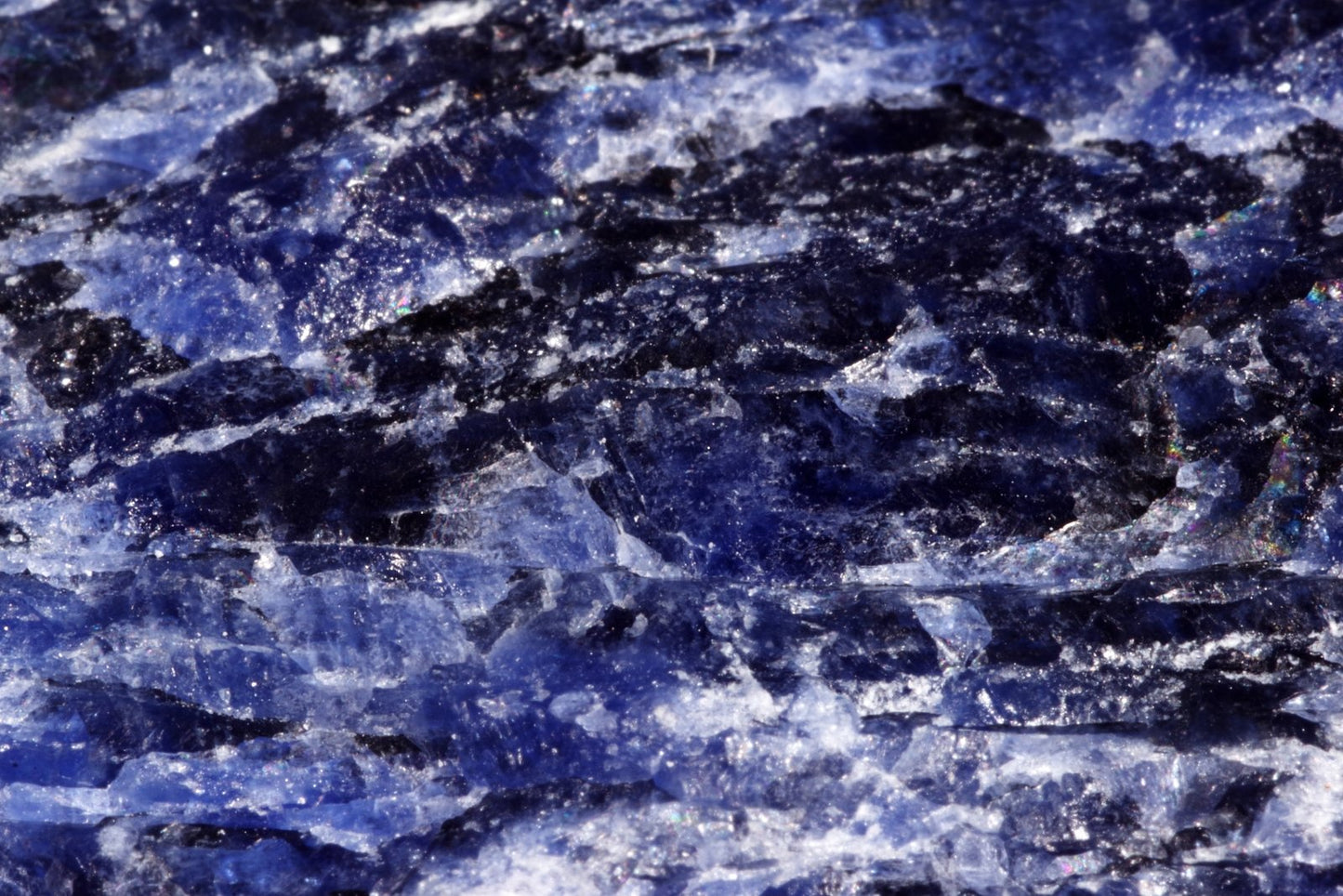 Sodalite – candlelight