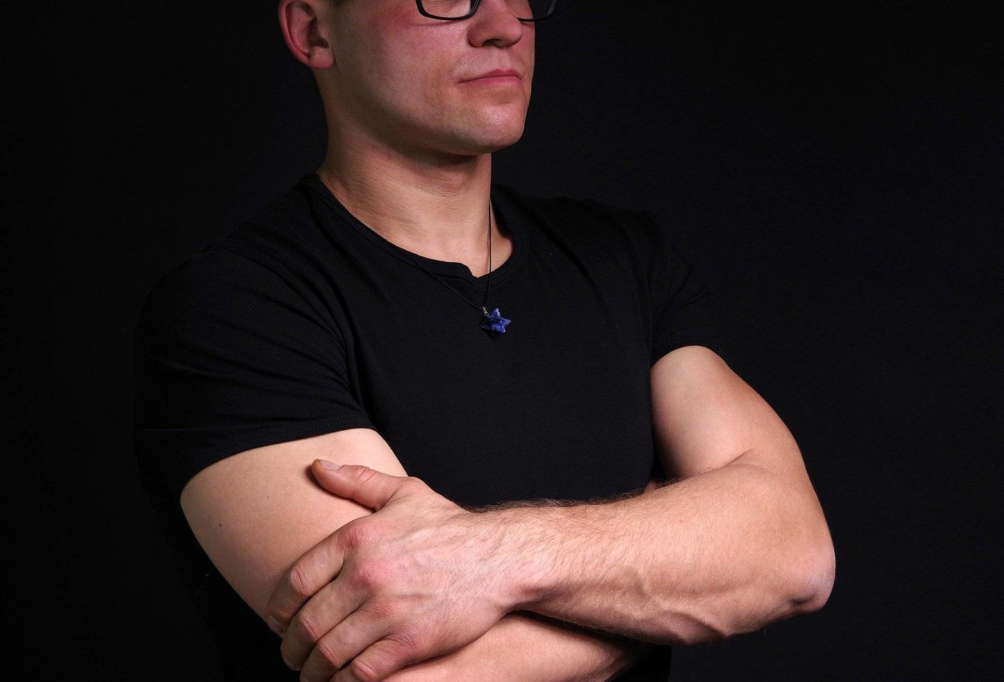 Sodalite pendant – Merkabah