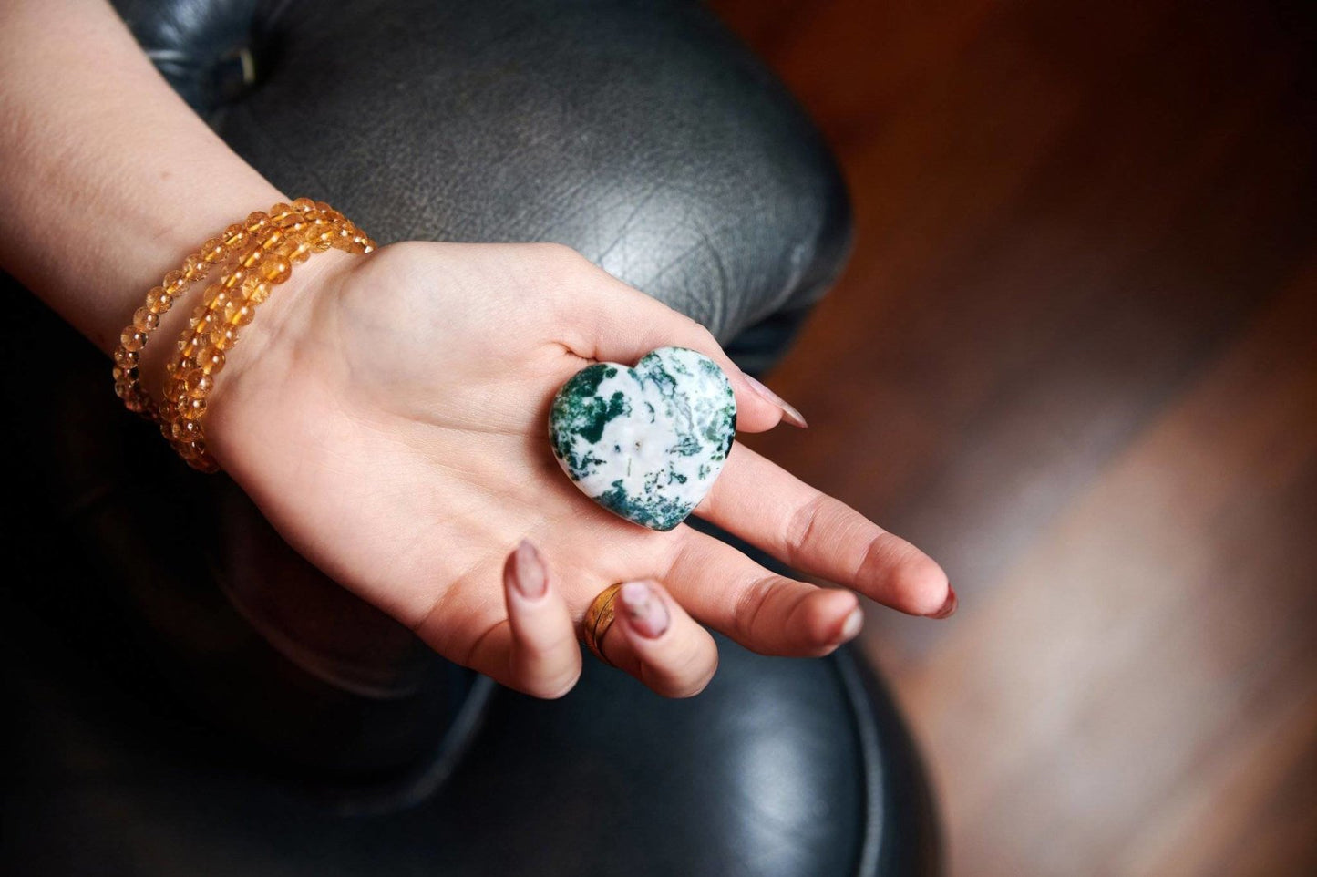 Tree agate – Heart