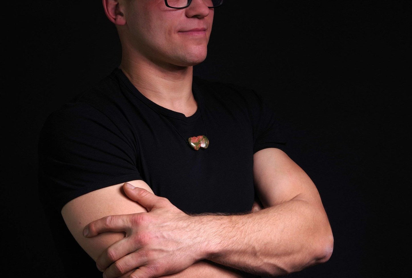 Unakite pendant – United Hearts