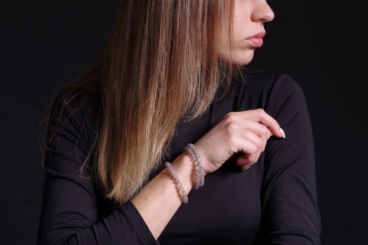 Agate bracelet – 6mm - www.Crystals.eu