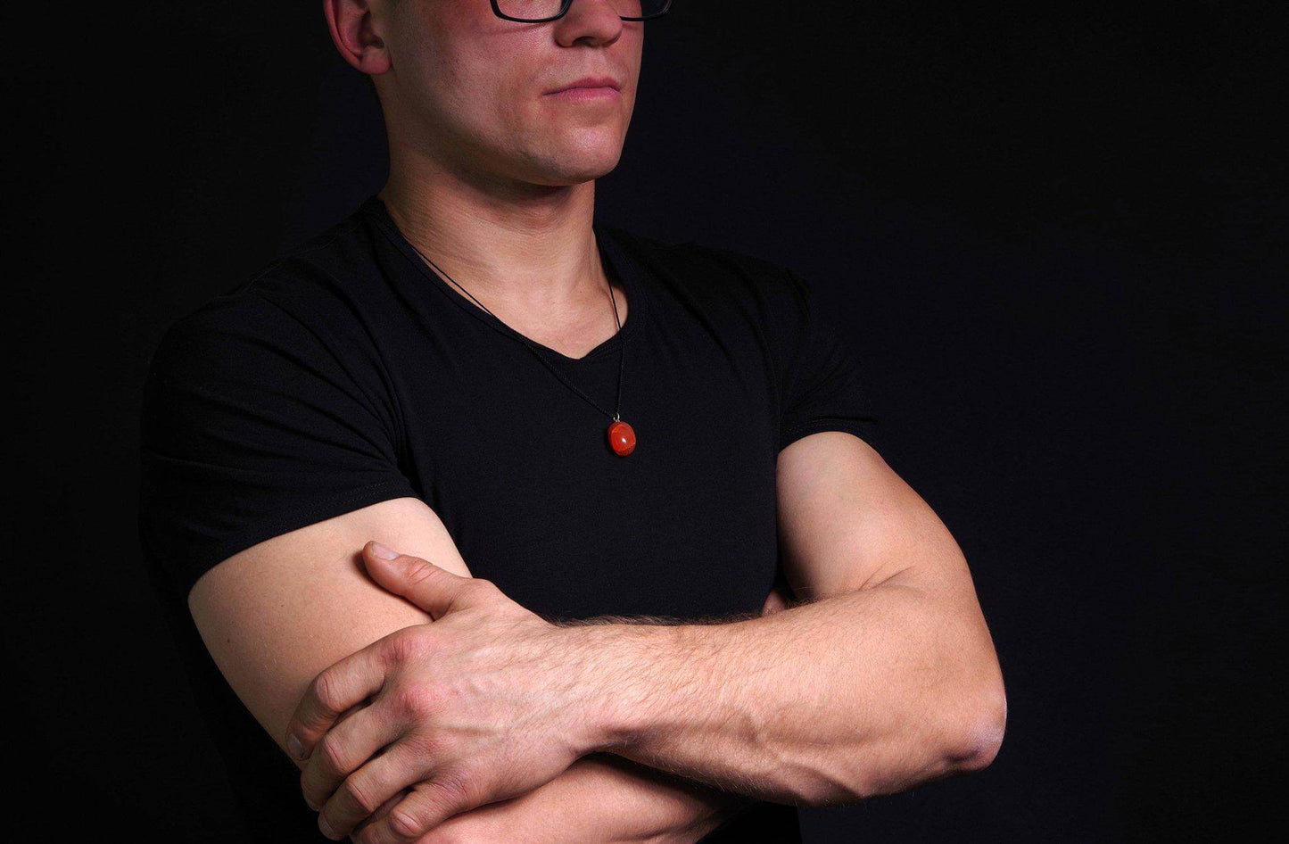 Carnelian pendant – Pebble - www.Crystals.eu