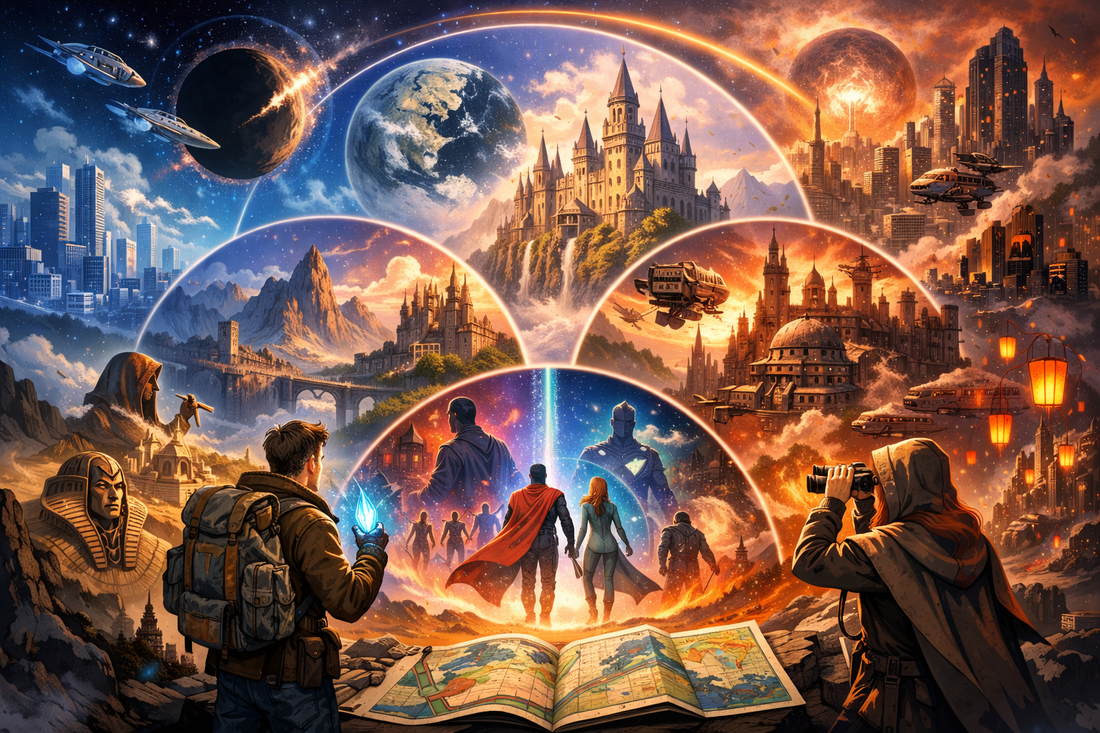 Comic Books and Graphic Novels: Depicting Alternate Realities and Universes