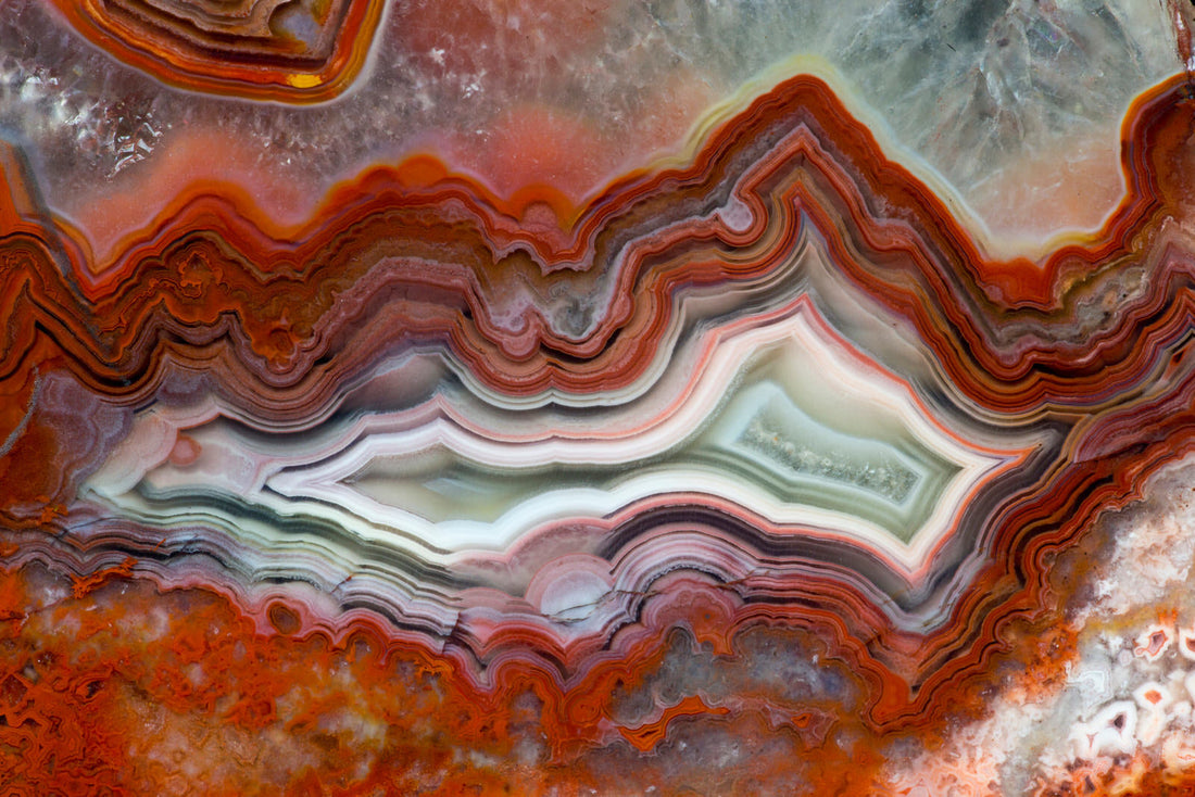 Crazy lace agate: Physical & Optical Characteristics