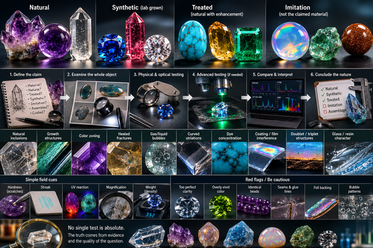 Crystal Is Natural, Synthetic, Treated, or an Imitation