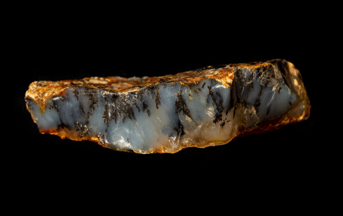 The Root‑Map & the River Glass — A Legend of Dendritic Opal