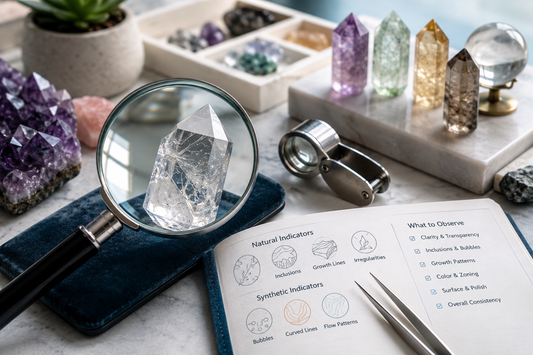 Glass, Resin, and Composite Crystal Imitations