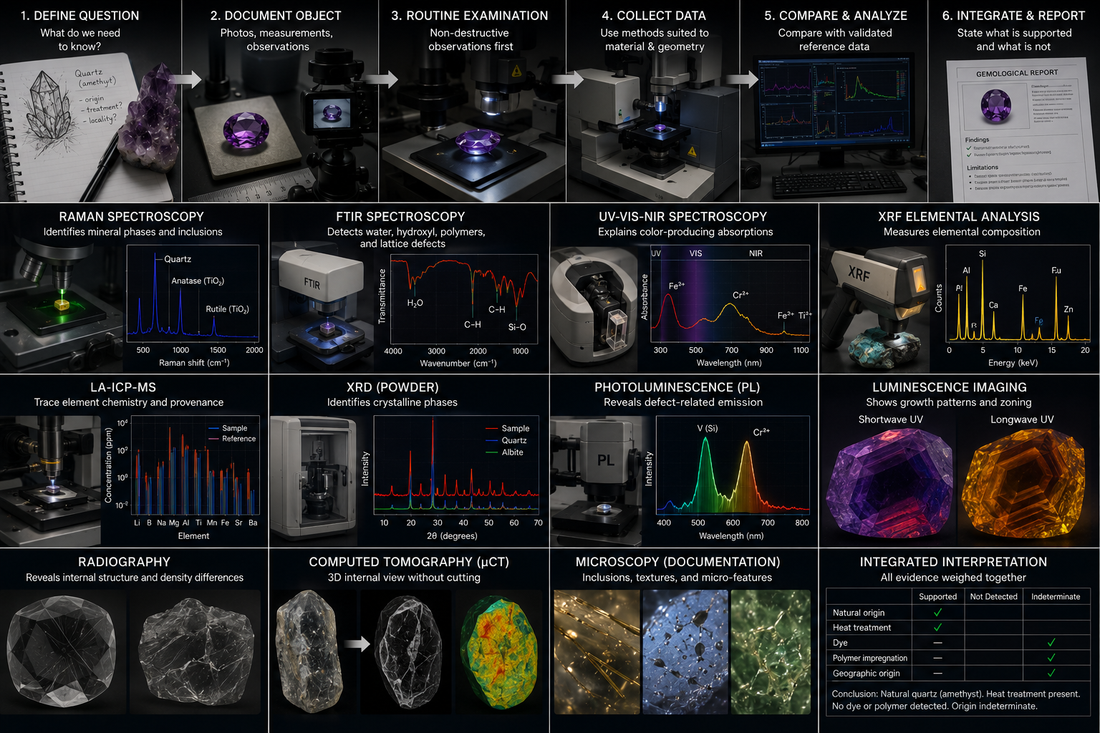 Laboratory Tests for Crystals and Gem Materials