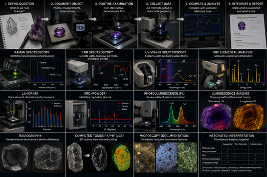 Laboratory Tests for Crystals and Gem Materials