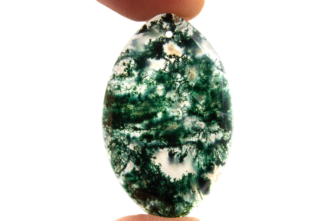 Moss agate: Grading & Localities