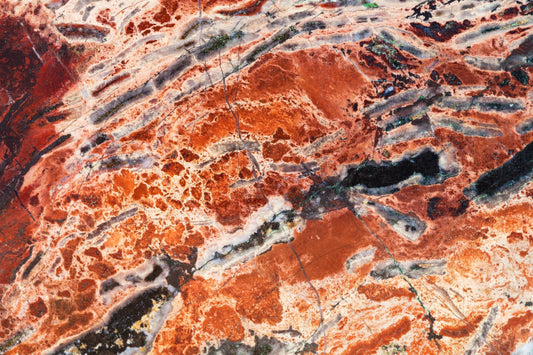 Brecciated Jasper: Grading & Notable Localities