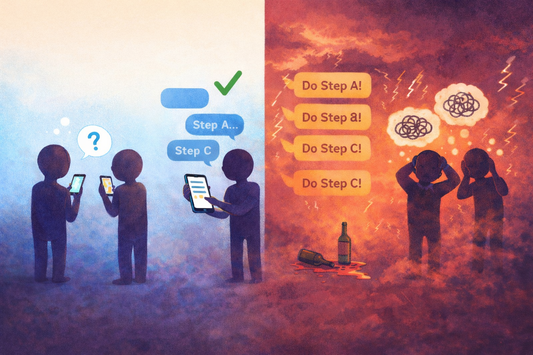 Explaining vs Ordering