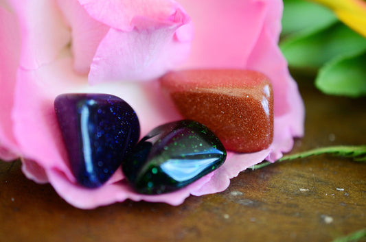 Goldstone Aventurine: Legend of the Lantern Coin