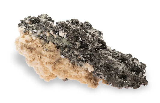 Mangano Calcite Spellbook — Blush‑Tone Magic