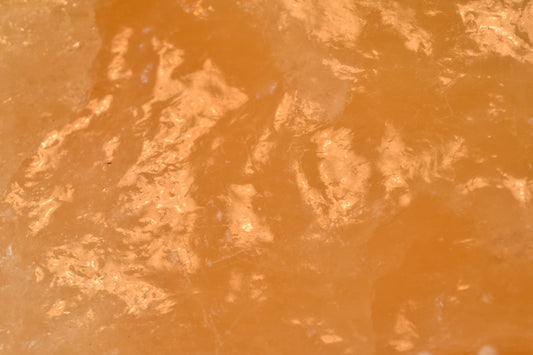 Orange calcite: Grading & Localities
