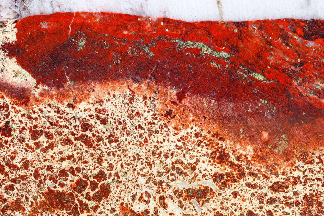 Red jasper: The Forge‑Heart