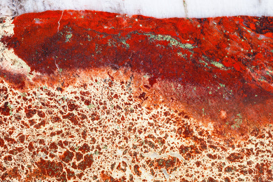 Red jasper: The Forge‑Heart