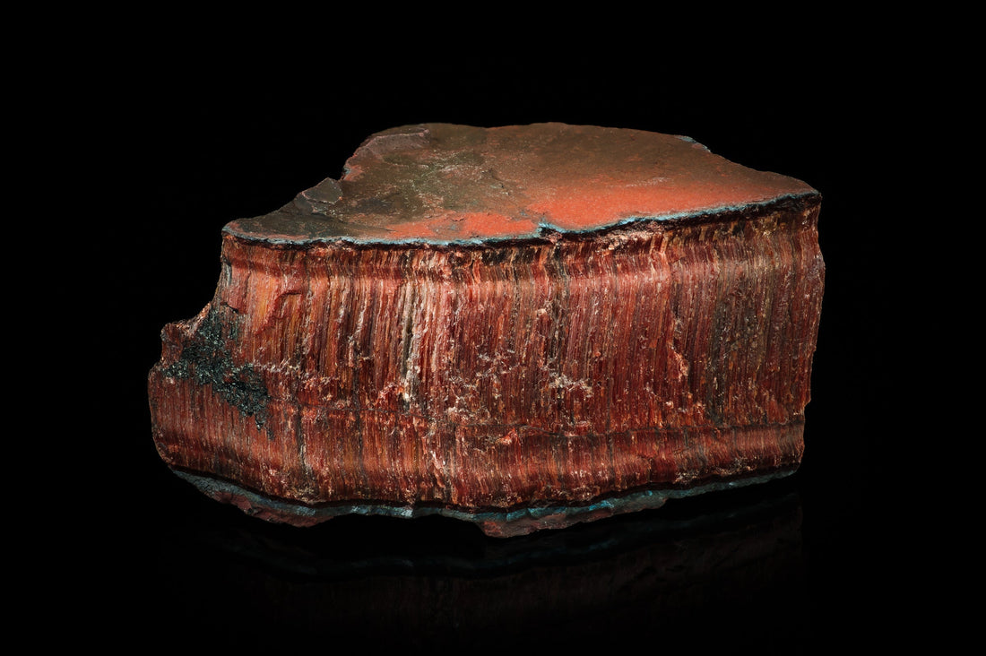 Red Tiger Eye — “Ember‑Line Road‑Opener”
