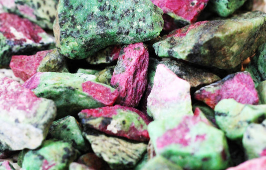 “Ember in the Meadow” — A Legend of Ruby with Fuchsite