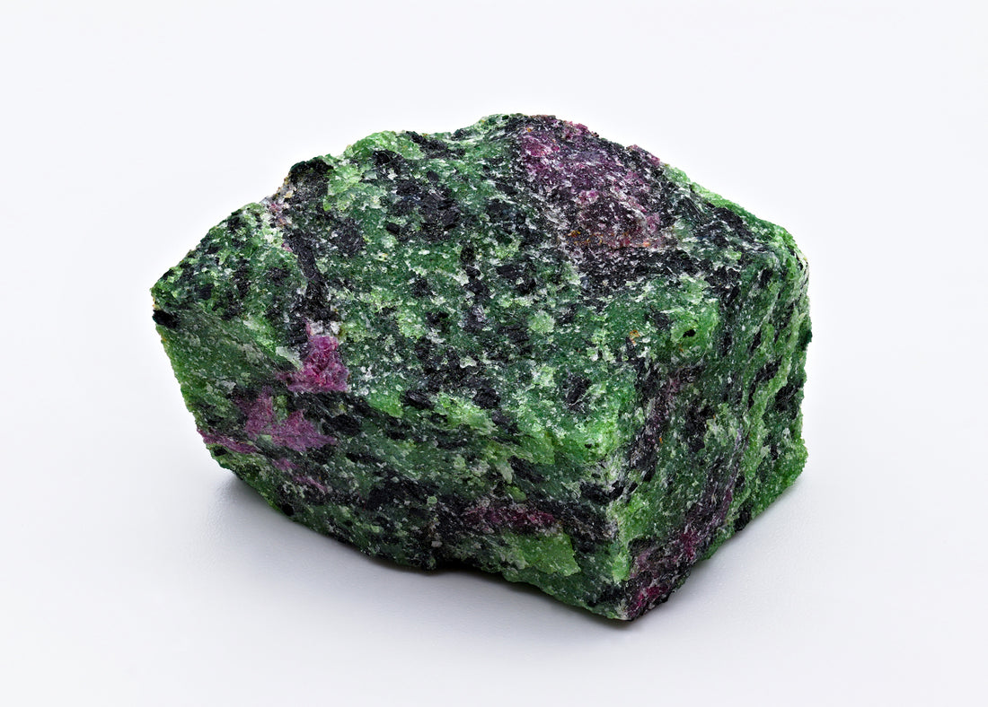 Ruby with fuchsite