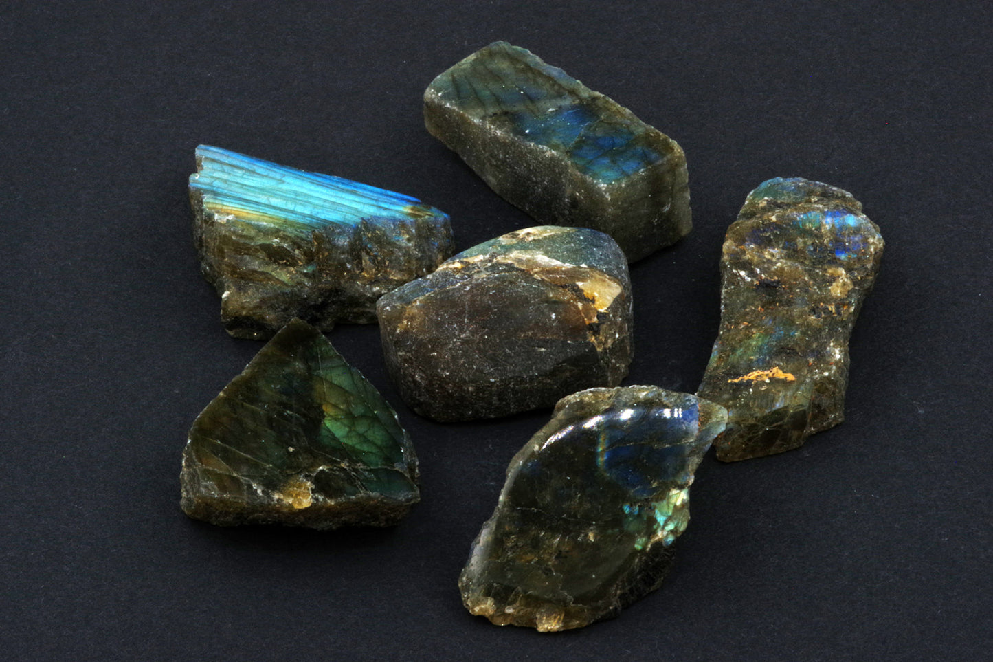 Labradorite Raw L - Extra