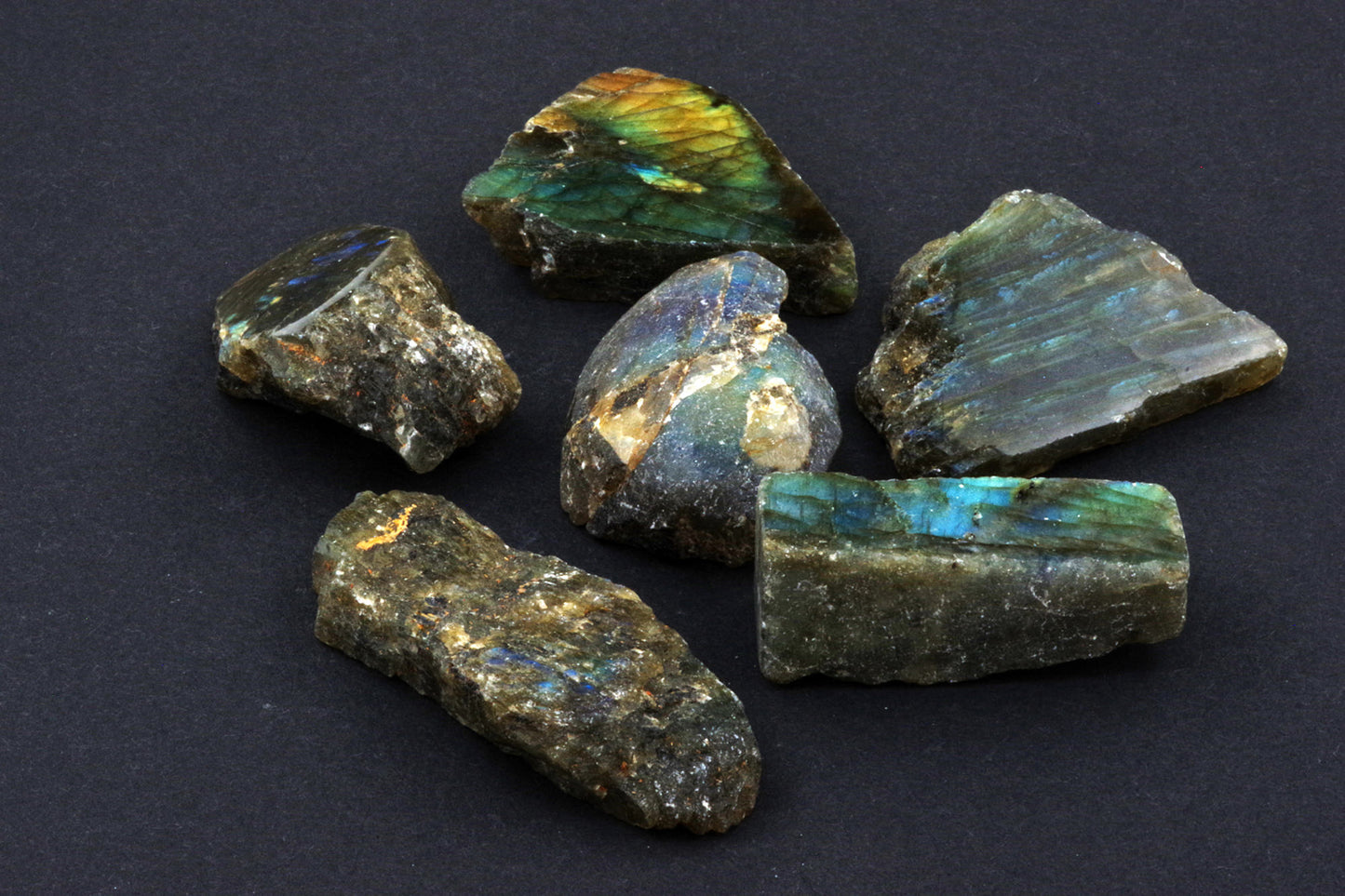 Labradorite Raw L - Extra