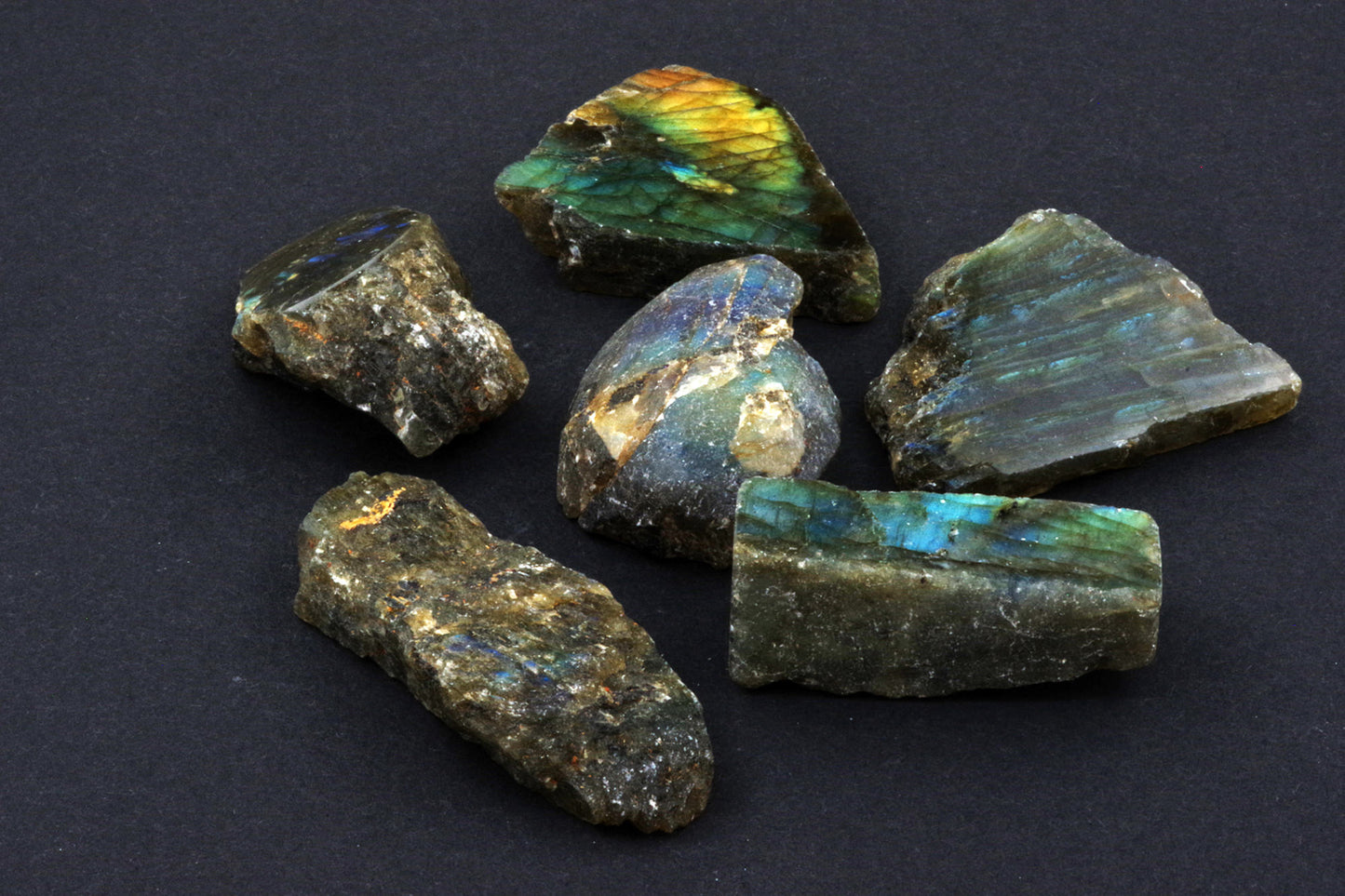 Labradorite Raw L - Extra