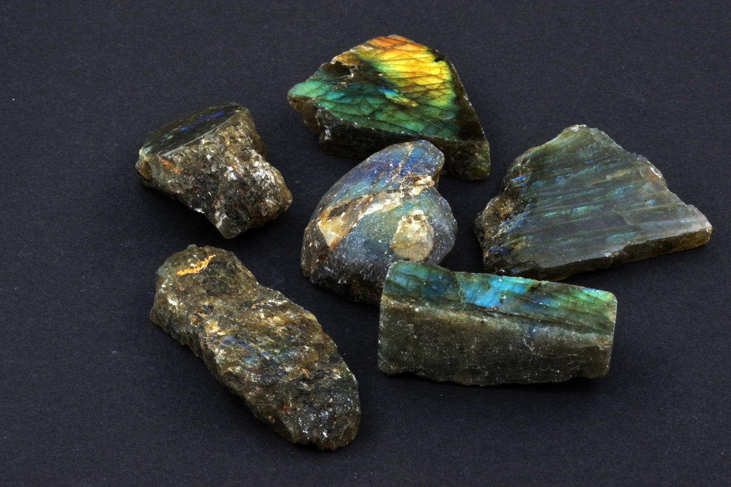Labradorite Raw L - Extra