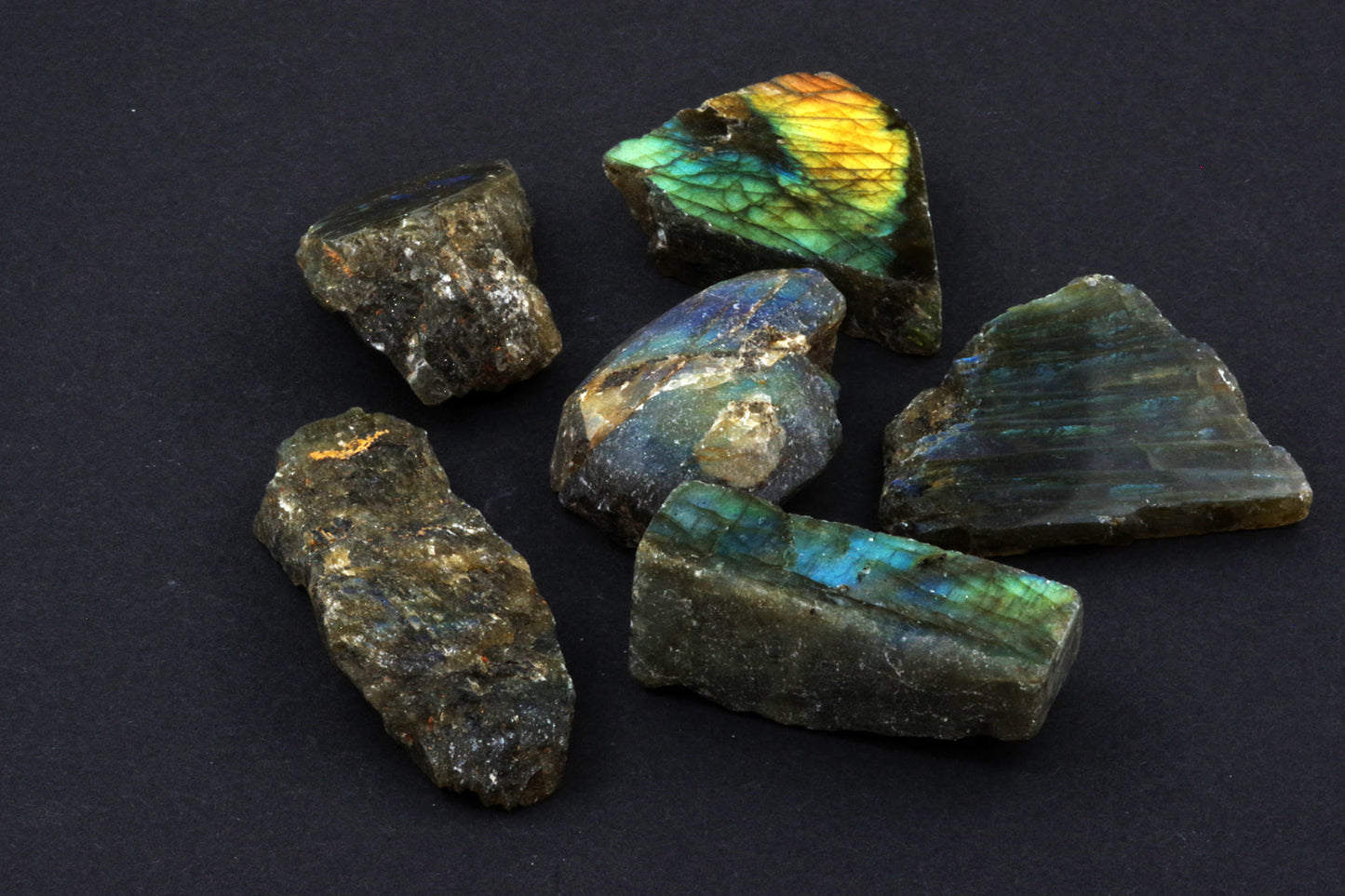 Labradorite Raw L - Extra