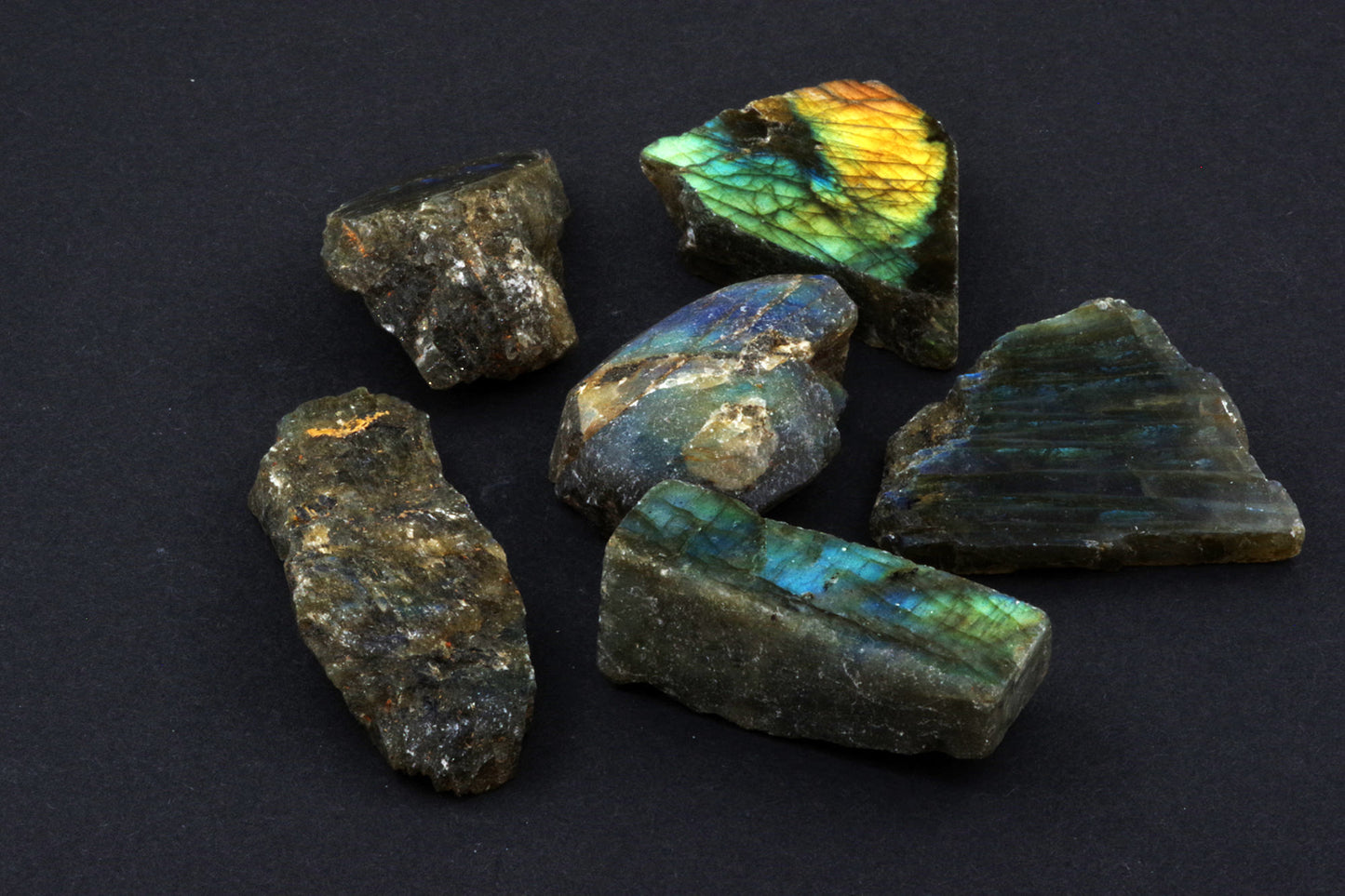Labradorite Raw L - Extra