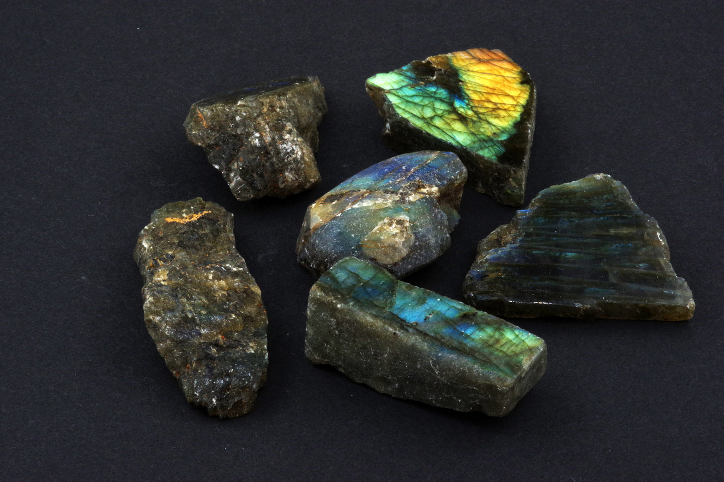 Labradorite Raw L - Extra
