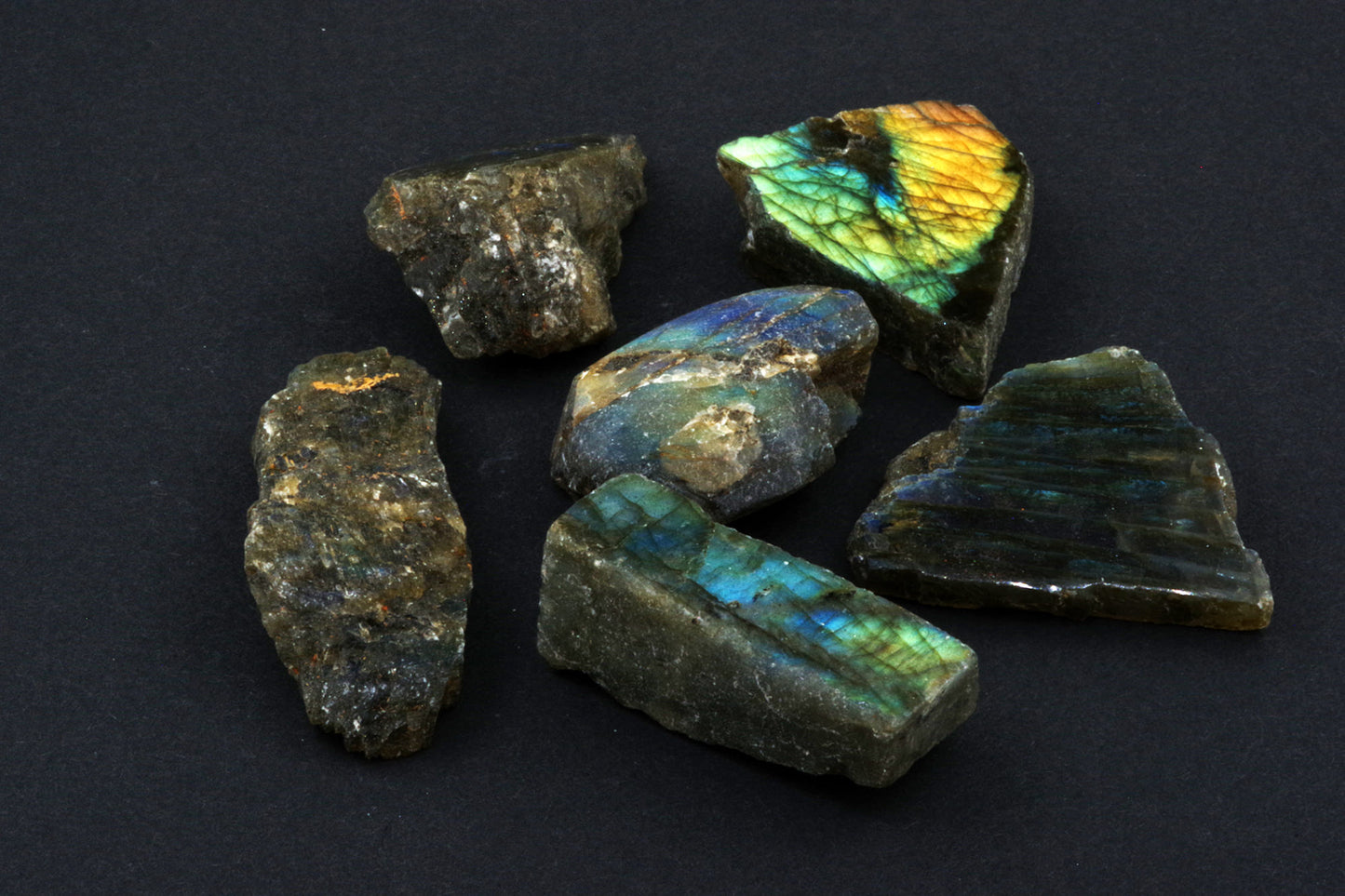 Labradorite Raw L - Extra