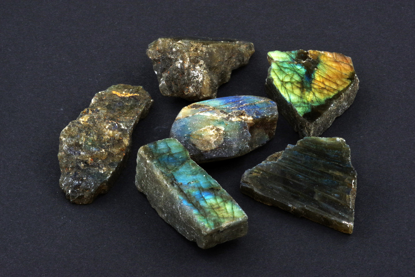 Labradorite Raw L - Extra