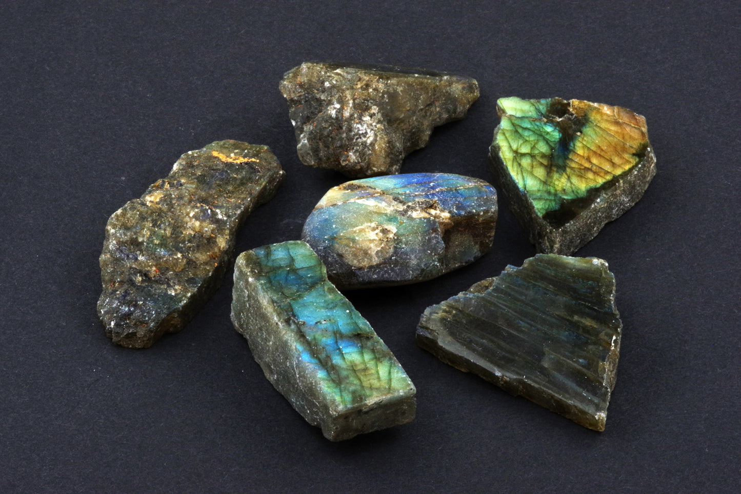 Labradorite Raw L - Extra