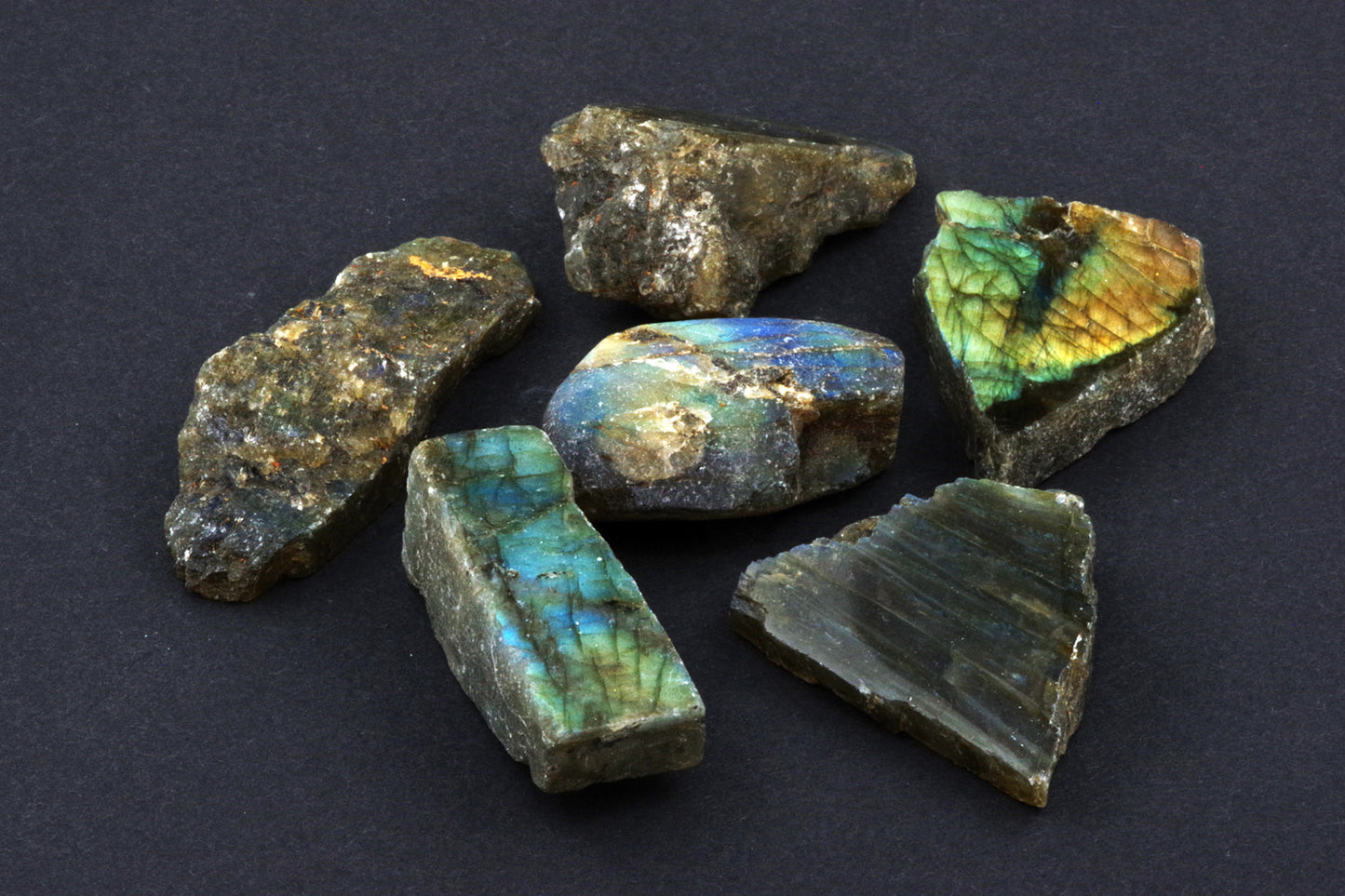 Labradorite Raw L - Extra