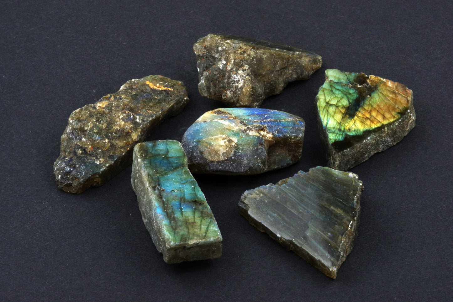 Labradorite Raw L - Extra