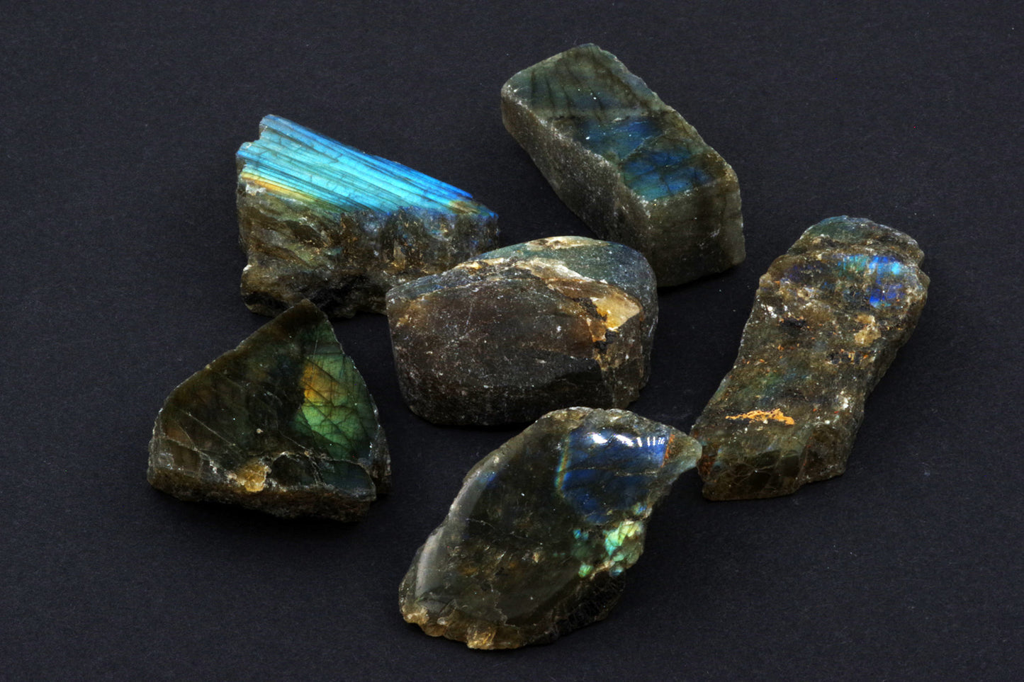 Labradorite Raw L - Extra