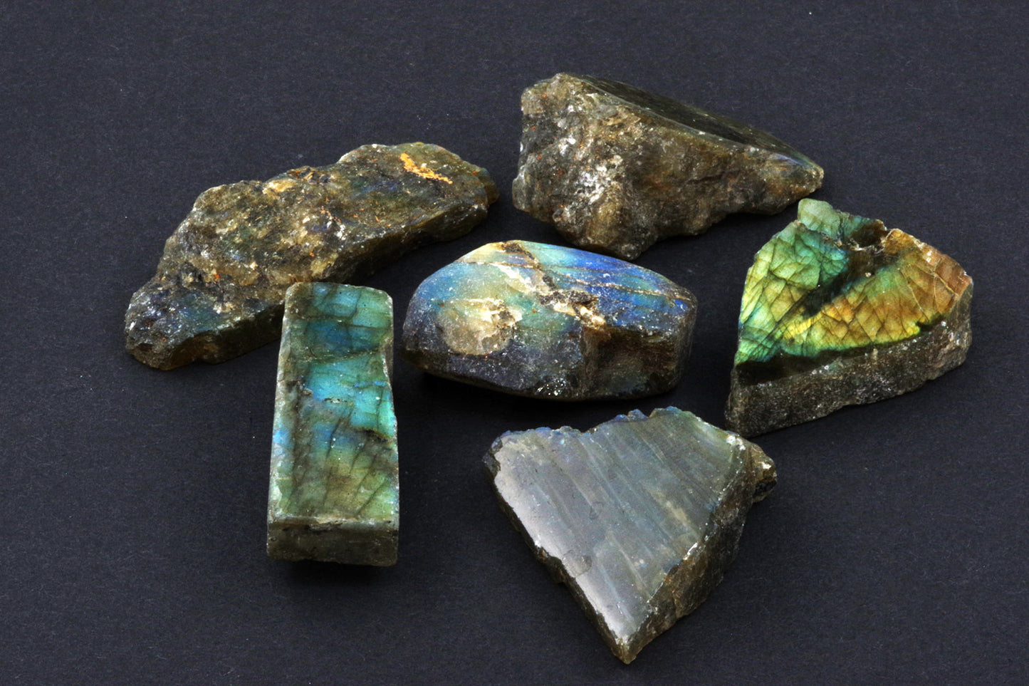 Labradorite Raw L - Extra