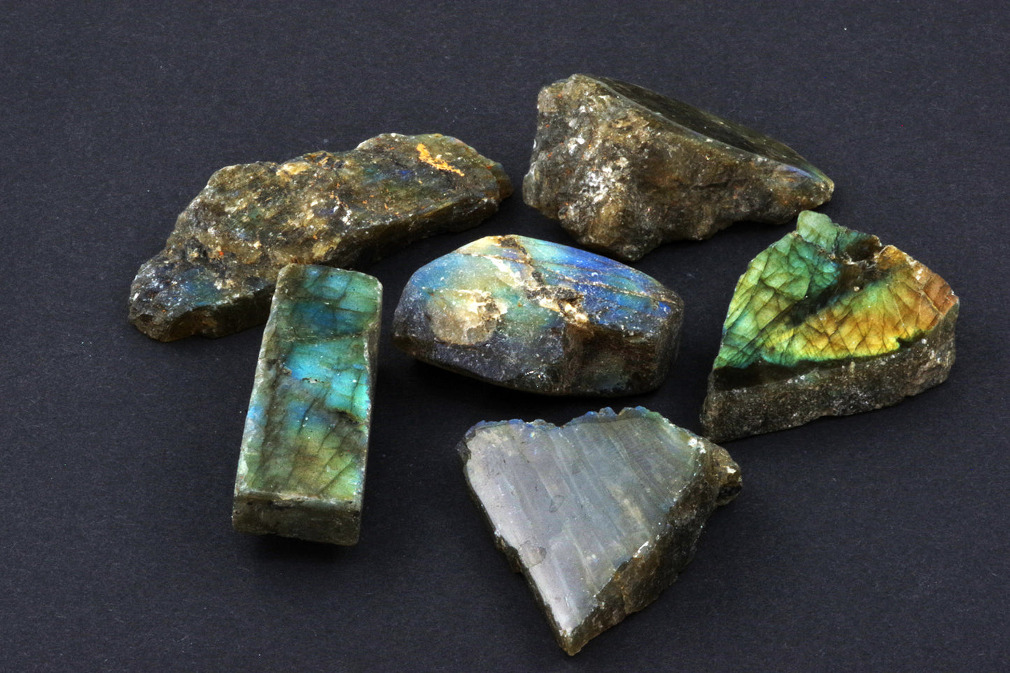 Labradorite Raw L - Extra