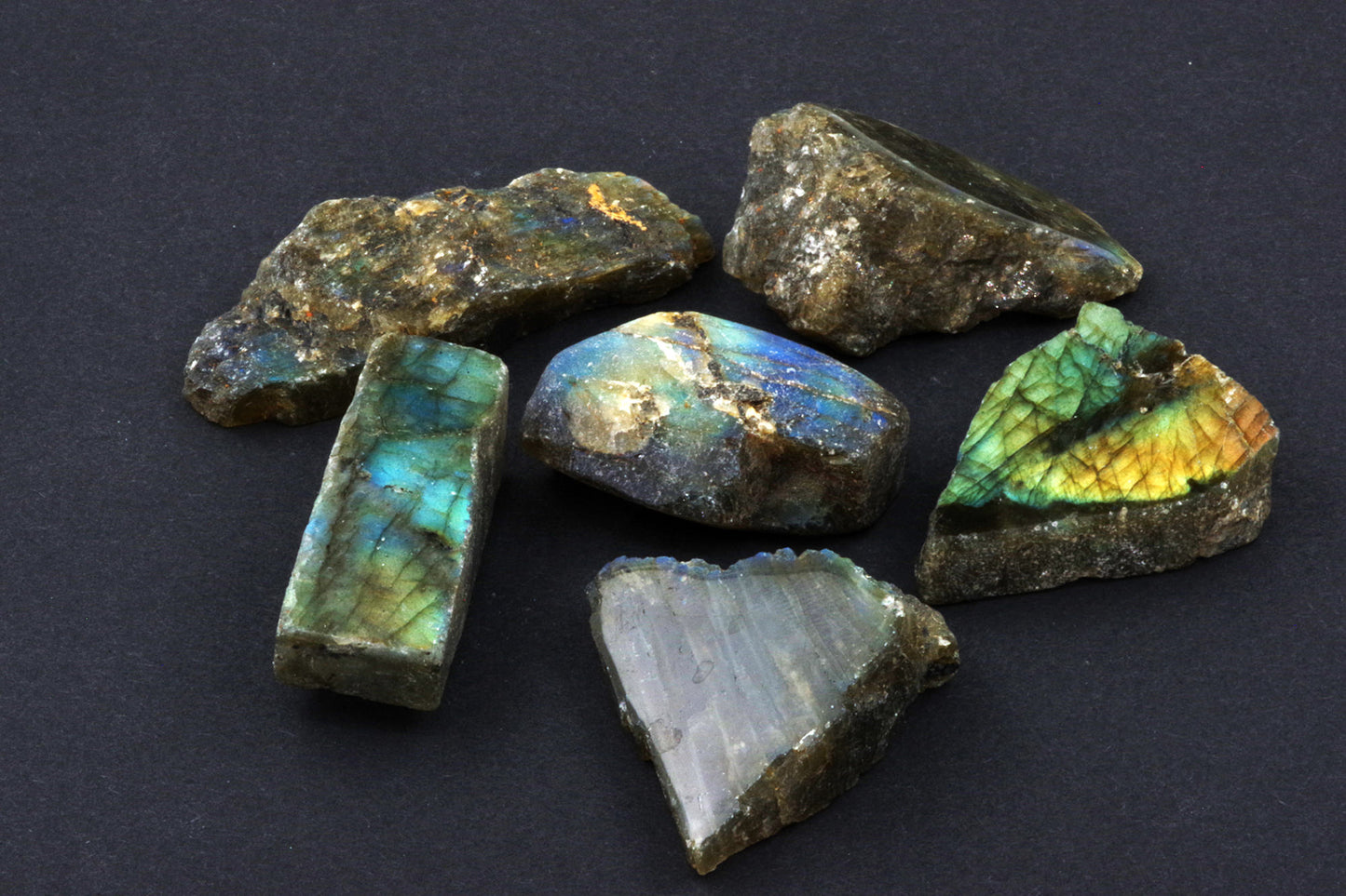 Labradorite Raw L - Extra