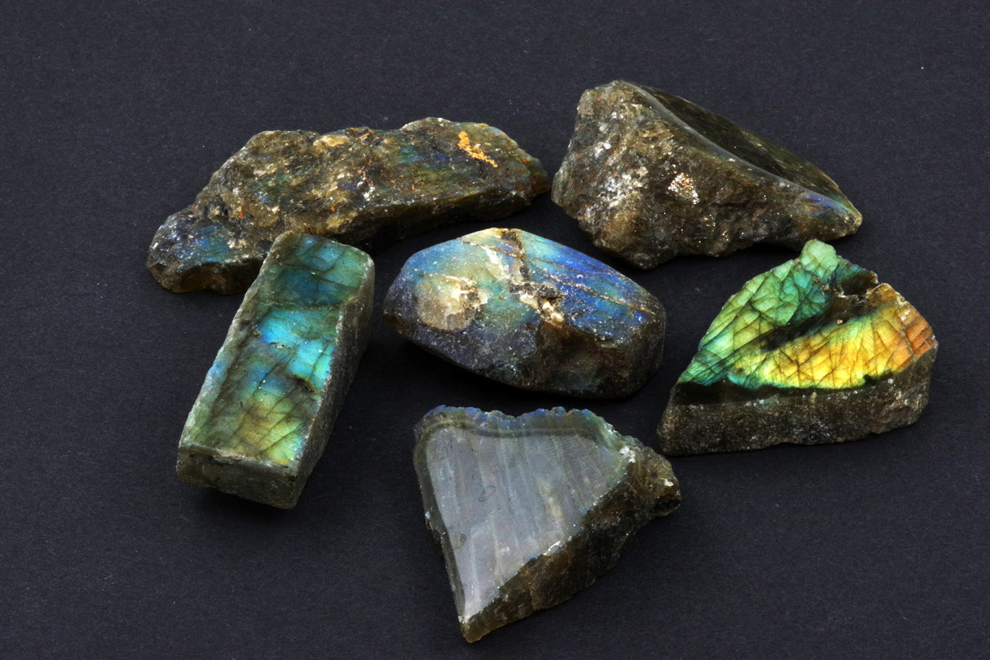 Labradorite Raw L - Extra