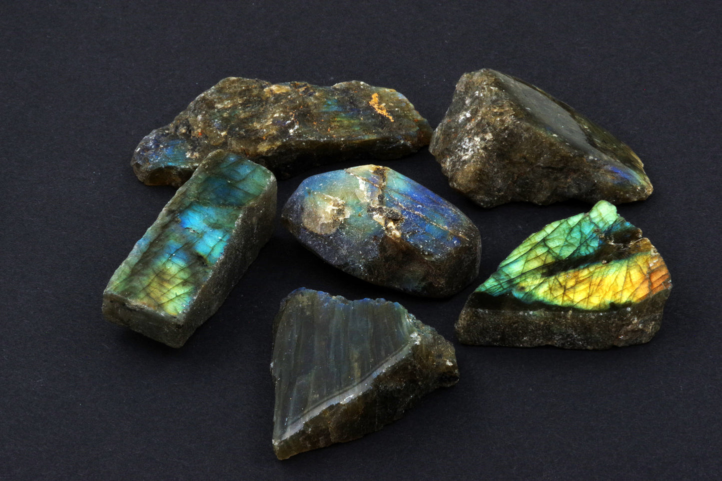 Labradorite Raw L - Extra