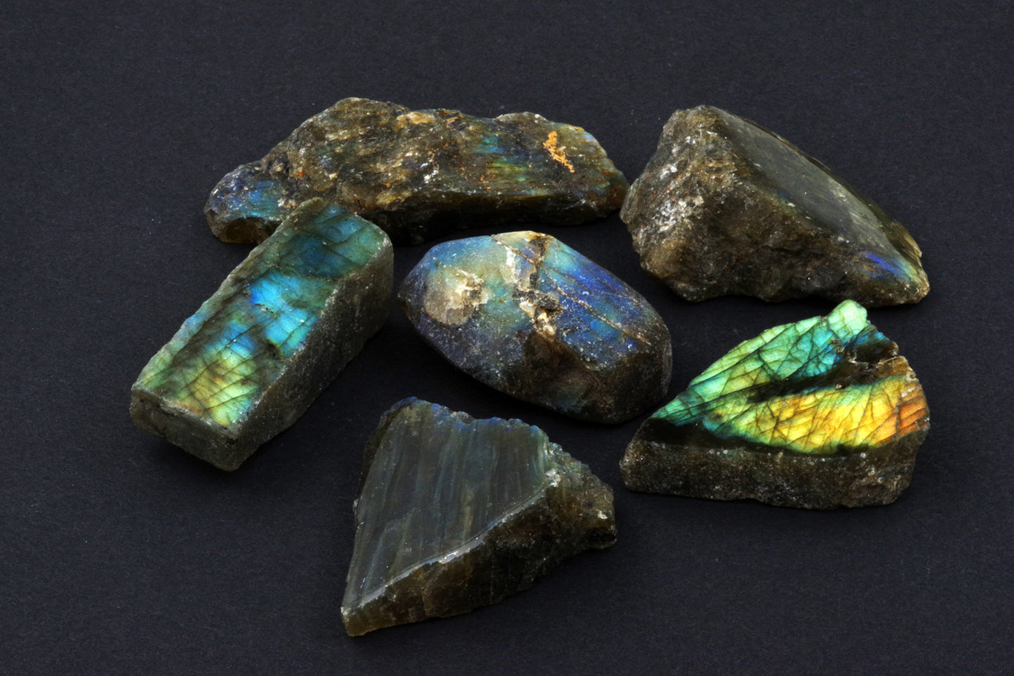 Labradorite Raw L - Extra