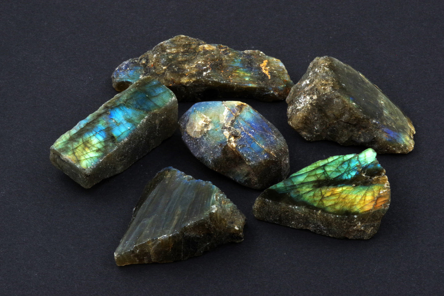 Labradorite Raw L - Extra